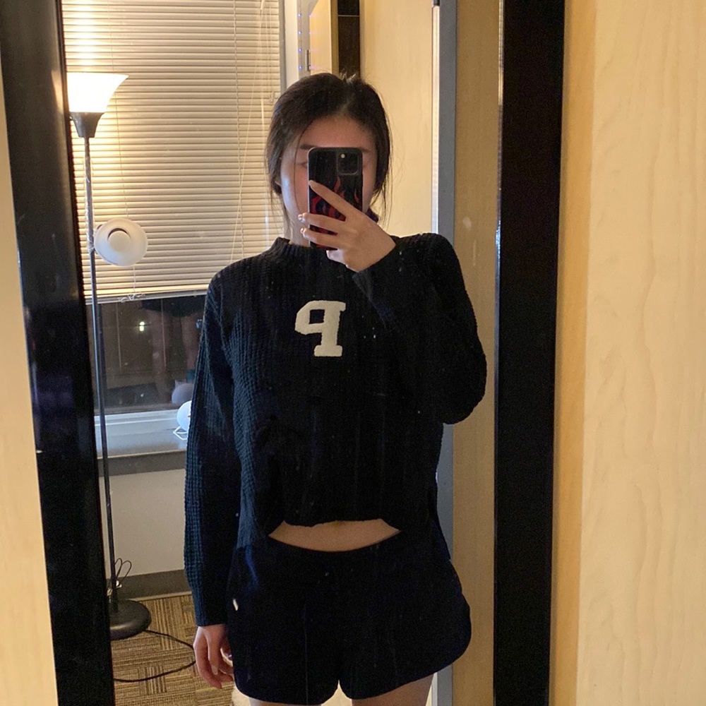 :CHOCOOLATE black sweater